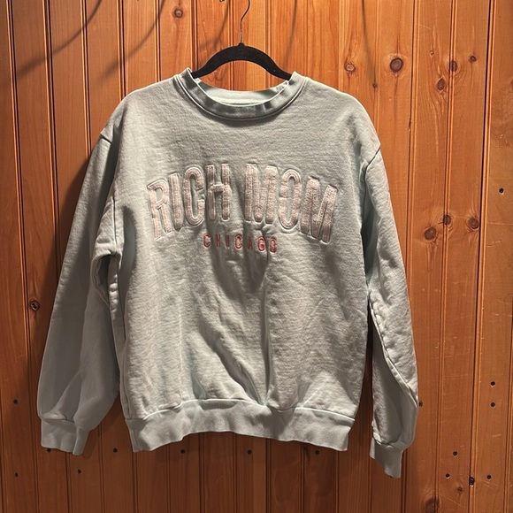 RICH MOM Chicago crewneck swetashirt - Picture 1 of 7